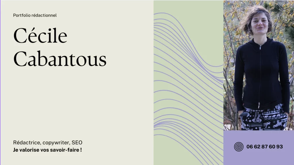 Couverture de mon portfolio